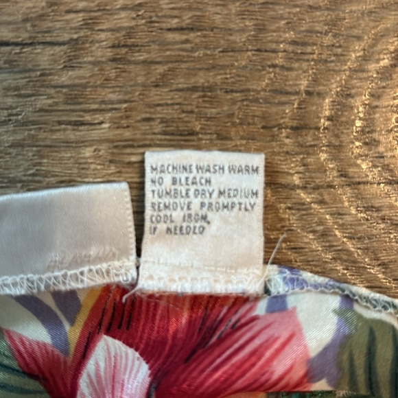 Cacique Multicolor Floral Onepiece Lingerie Women’s Small - Picture 7 of 7